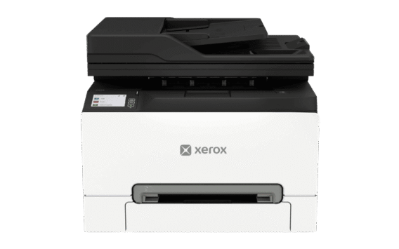 Vooraanzicht van de Xerox® C255a multifunctionele kleurenprinter