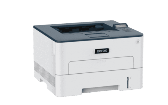 Xerox® B230 multifunctionele printer links zijaanzicht