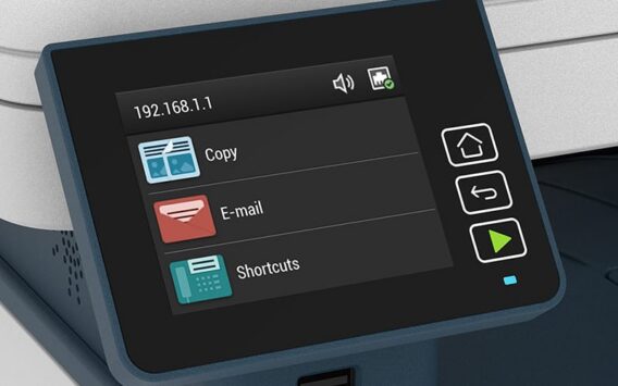 Xerox® B235 Multifonction Printe schermaanzicht