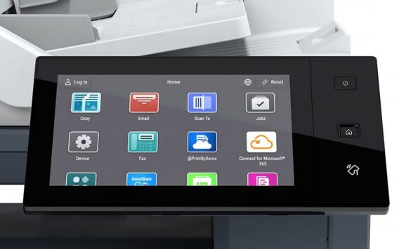 Interface d'affichage de l'imprimante multifonction Xerox® VersaLink® B415
